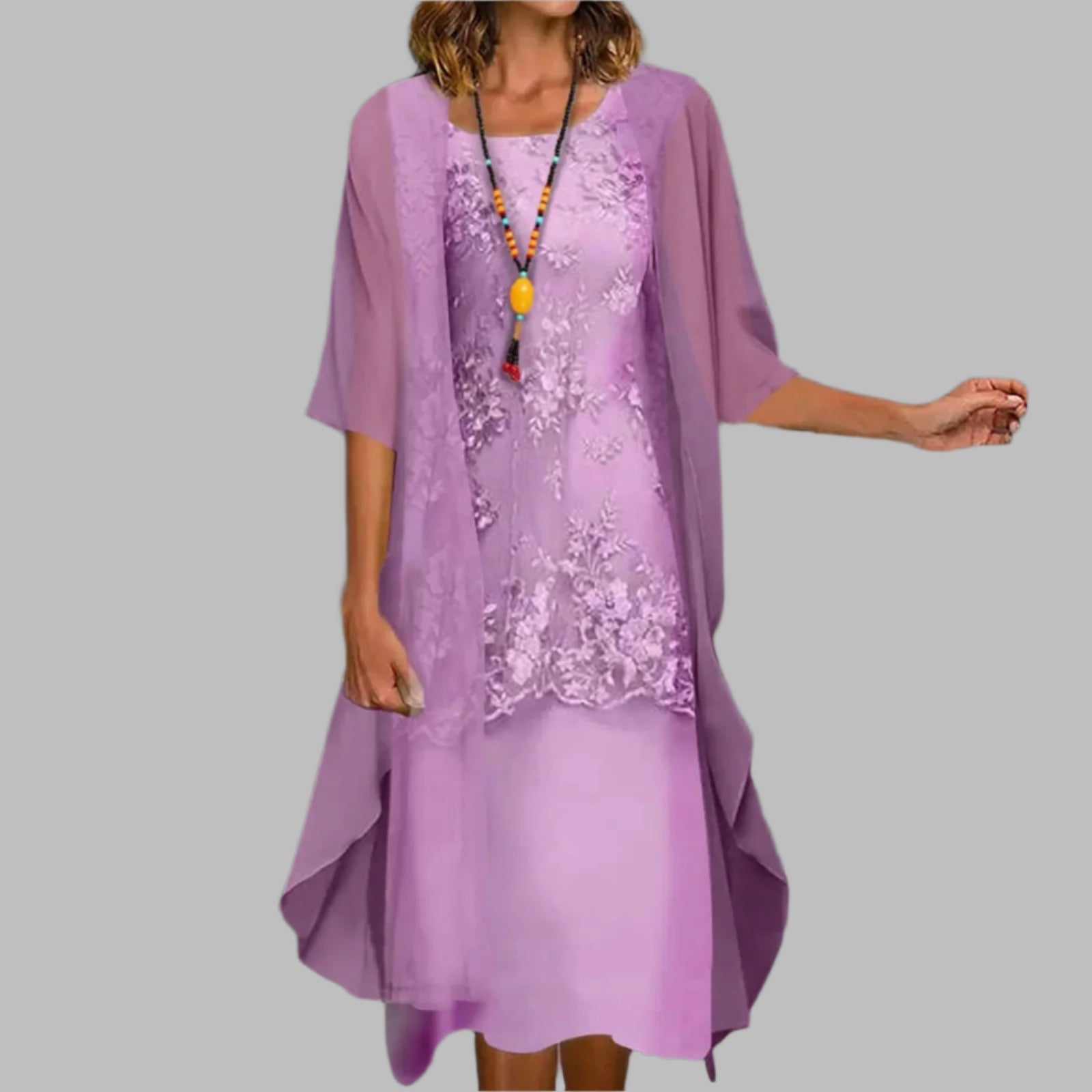 Women's Floral Midi Dress