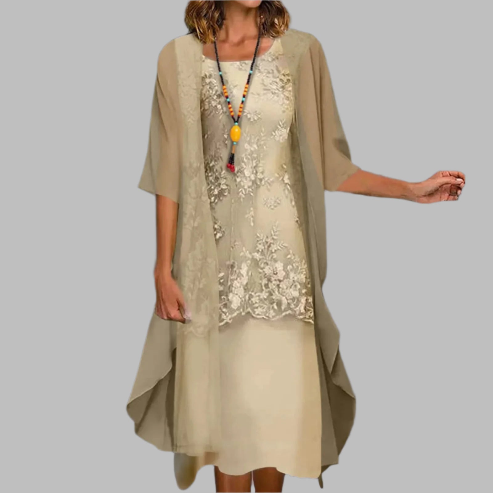 Women's Floral Midi Dress