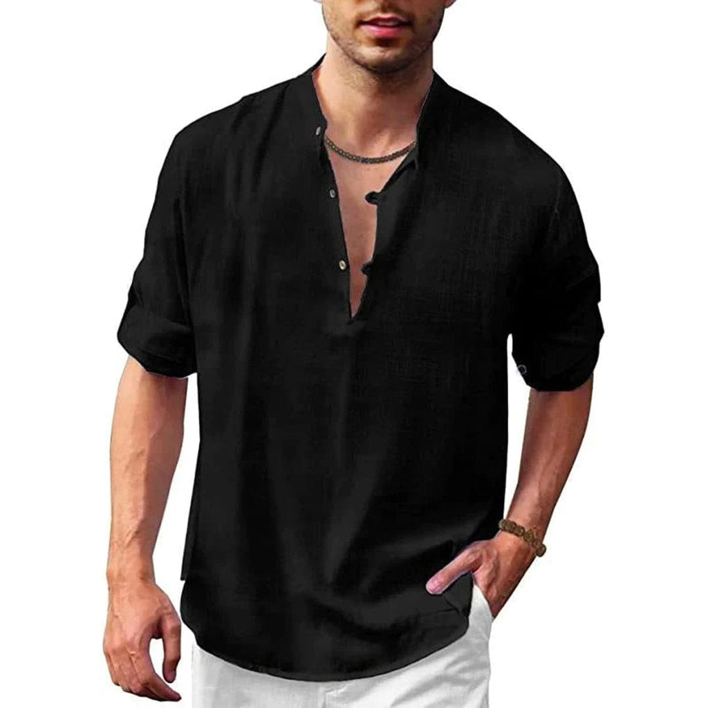 Short Sleeve Button Shirt for Men