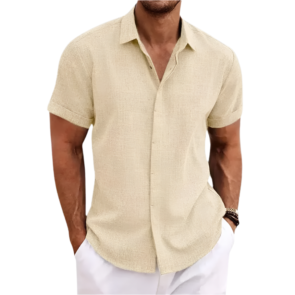Men's Solid Polo Shirt