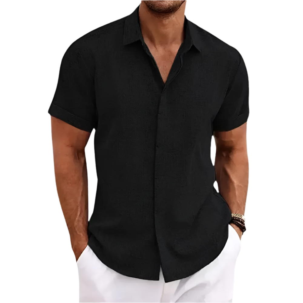 Men's Solid Polo Shirt