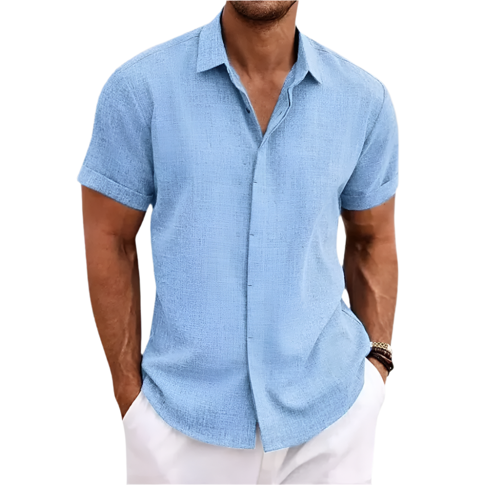 Men's Solid Polo Shirt