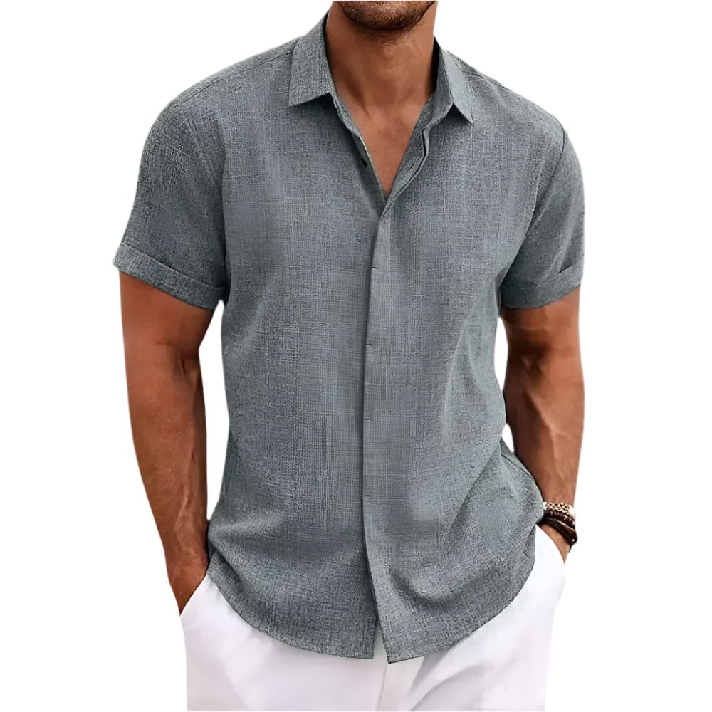Men's Solid Polo Shirt