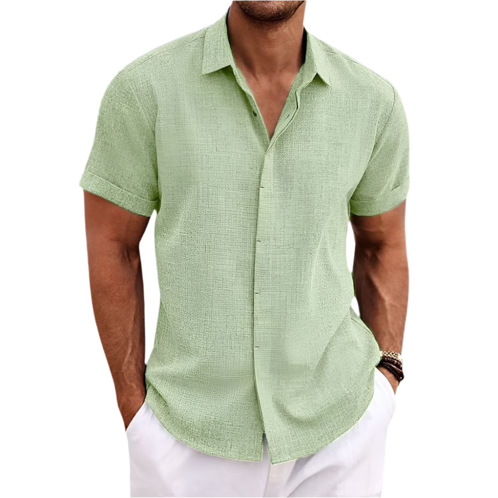 Men's Solid Polo Shirt