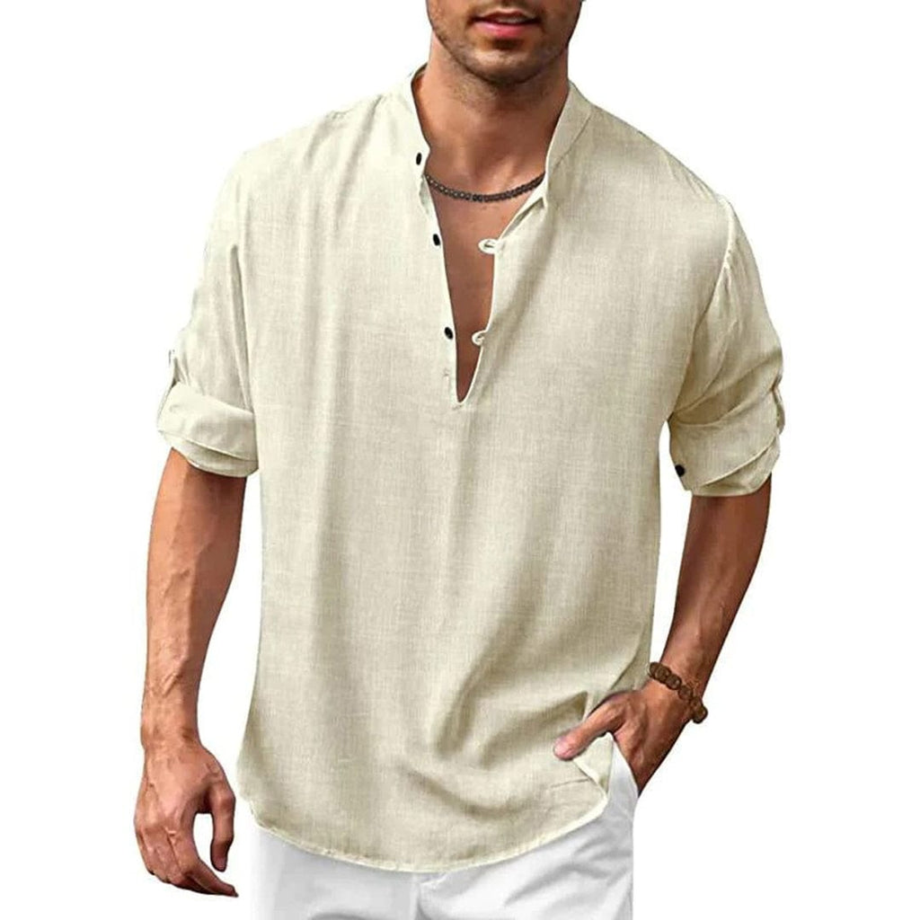 Short Sleeve Button Shirt for Men