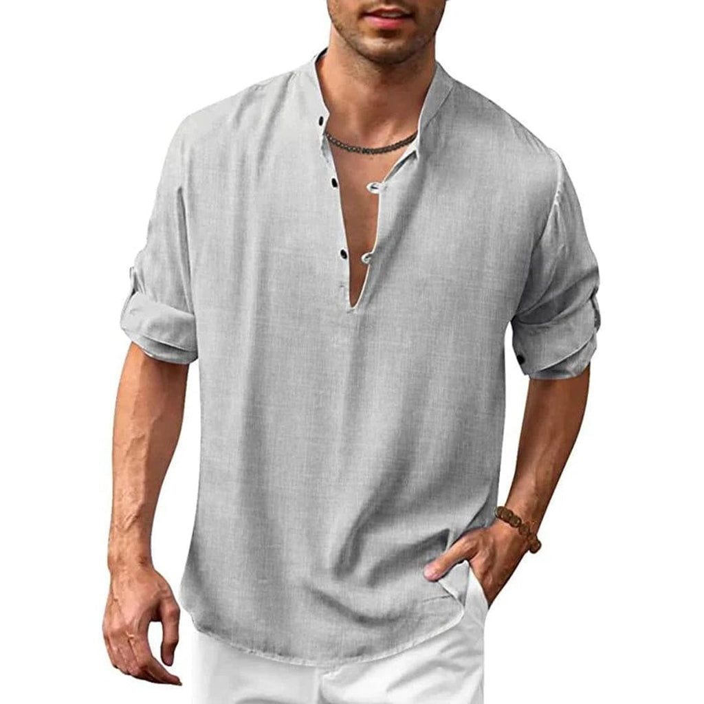 Short Sleeve Button Shirt for Men