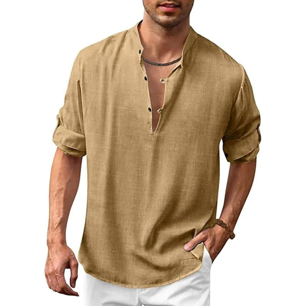 Short Sleeve Button Shirt for Men