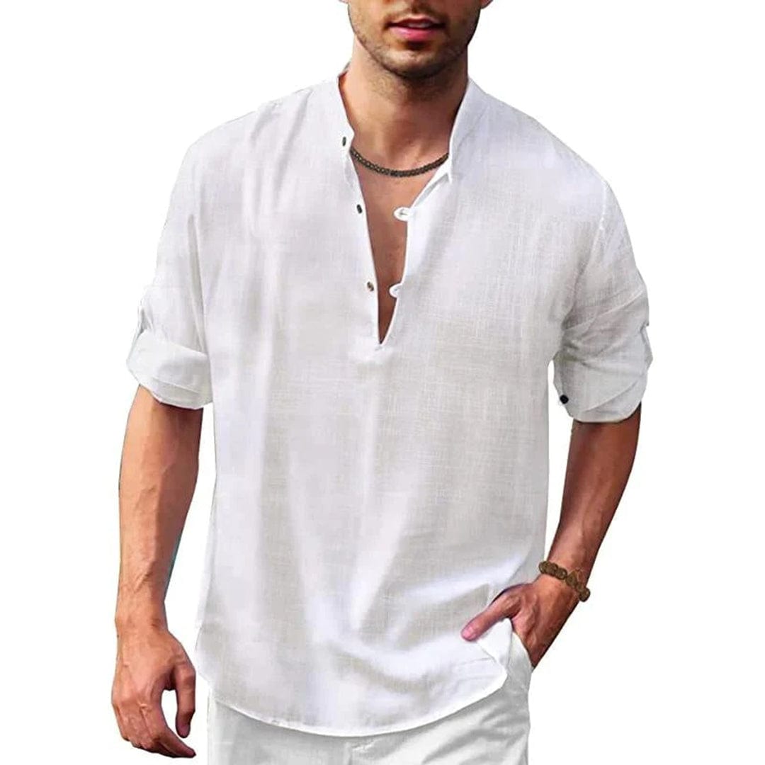 Short Sleeve Button Shirt for Men